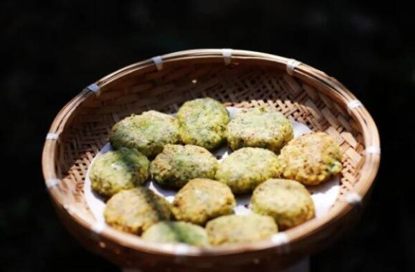 香喷喷的小蒜饼