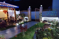 庭院夜景