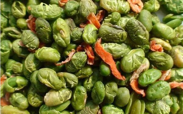 天目烘青豆(图1) 清香的天目烘青豆