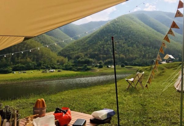 安吉理想露营地推荐:猪罗纪与松林湖营地(图4) 松林胡营地