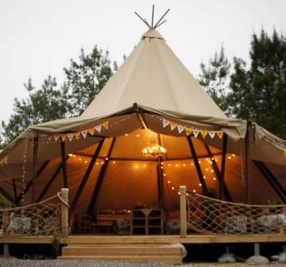 安吉理想露营地推荐:猪罗纪与松林湖营地(图2) 营地帐篷