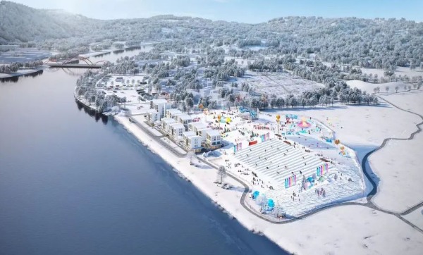 在临安昌化镇,风之谷也有了属于自己的滑雪场(图1) 风之谷滑雪场