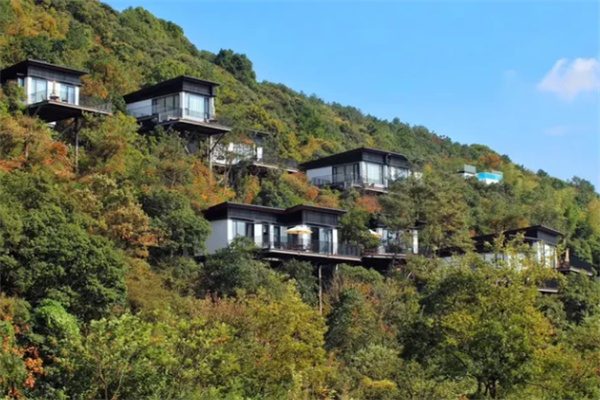 隐世竹海中的奢华度假——尚隐川步度假庄园(图1) 玻璃屋