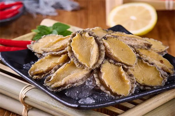 新鲜的长岛鲍鱼