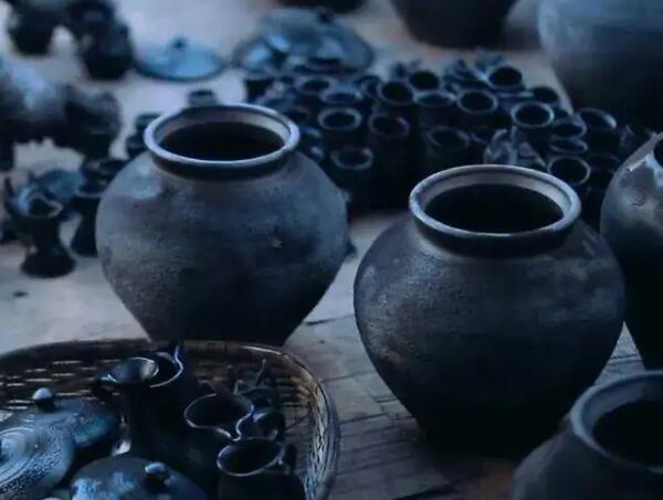 黑陶(图1) 黑陶制品