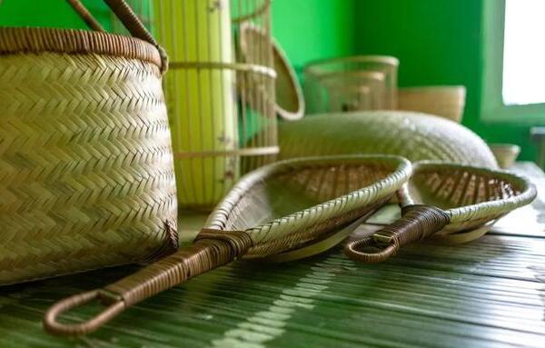 竹编(图1) 竹编制品