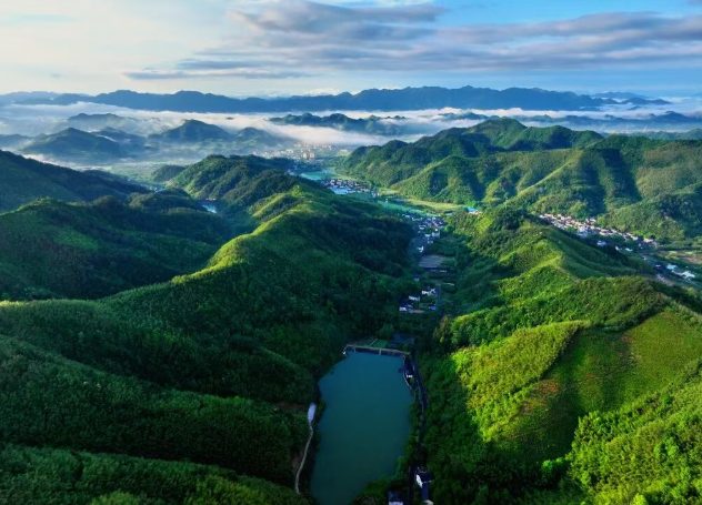 临安藏着一座西式建筑,周恩来曾在此留下重要足迹!(图1) 青山绿水