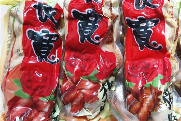 长宽猪蹄(图1) 猪蹄包装