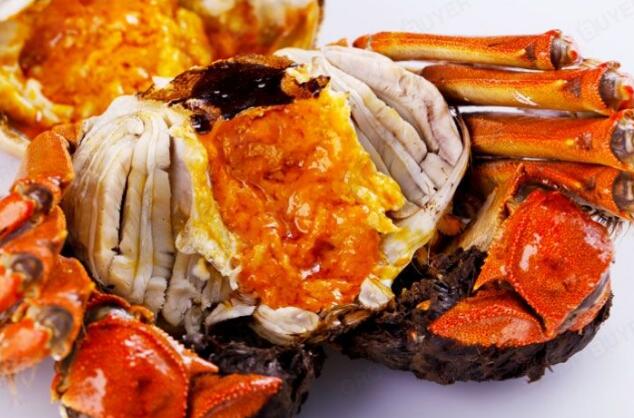 太湖美,美就美在太湖蟹(图2) 满是蟹黄的太湖蟹