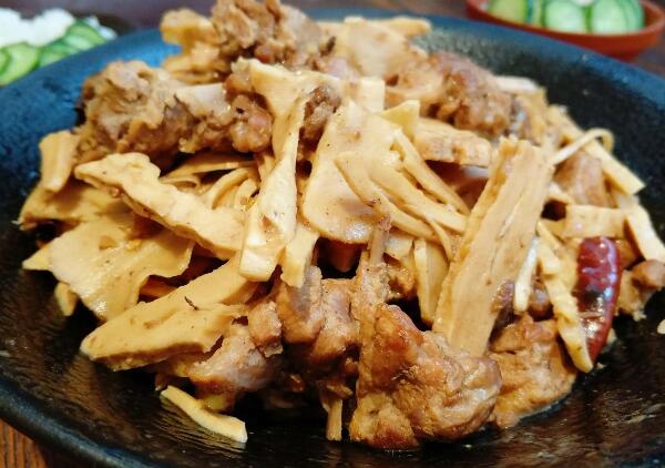 笋干(图2) 笋干烧肉