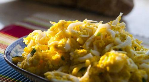 太湖银鱼(图4) 太湖银鱼炒蛋